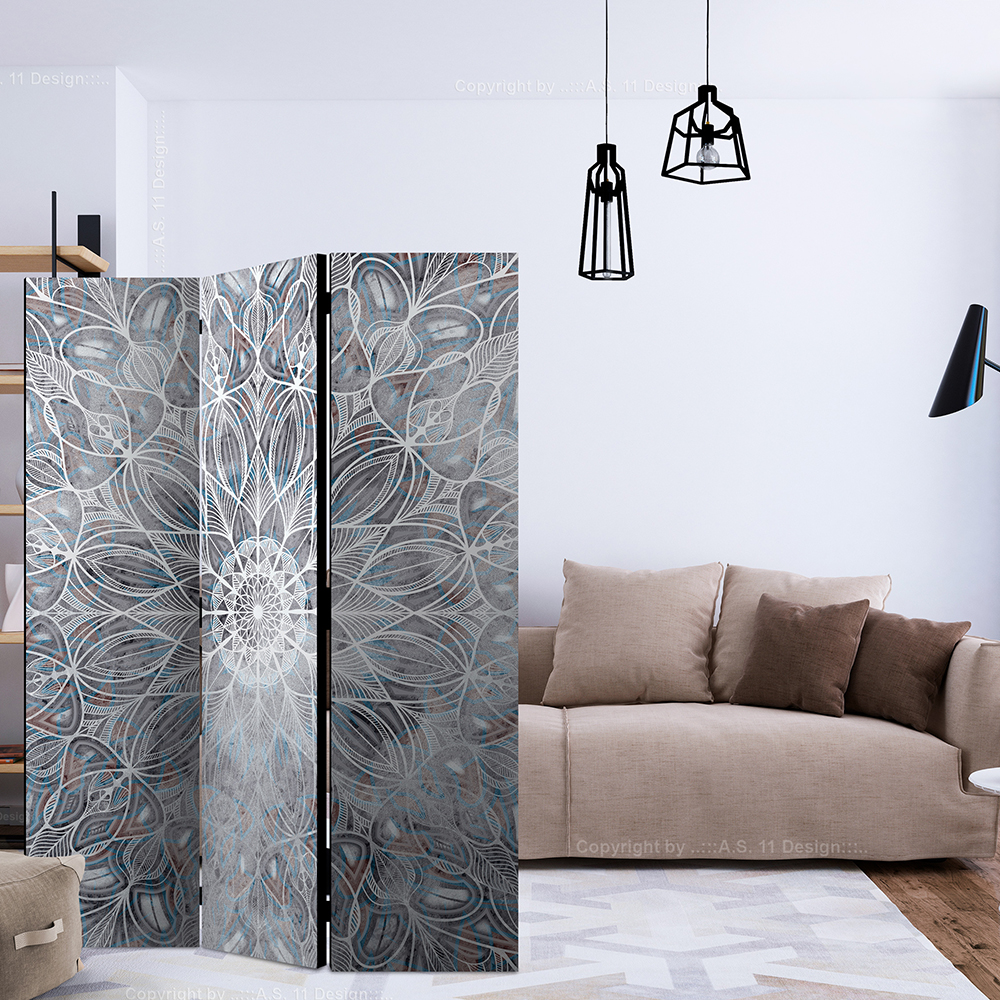 Rumsavdelare Arkiio Blurred Mandala 135x172 cm