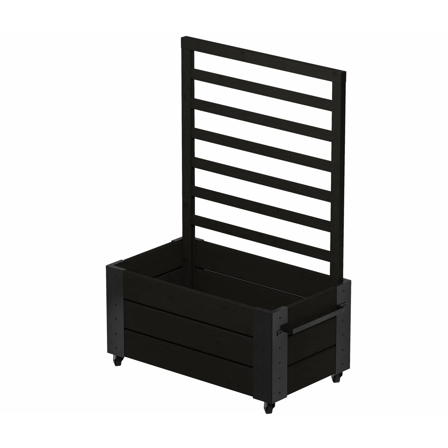 Blomlåda Cubic Med Spaljé