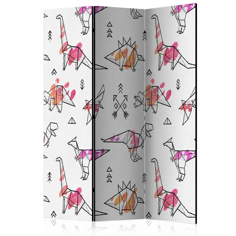 Rumsavdelare Arkiio Origami Dinosaurs 135x172 cm