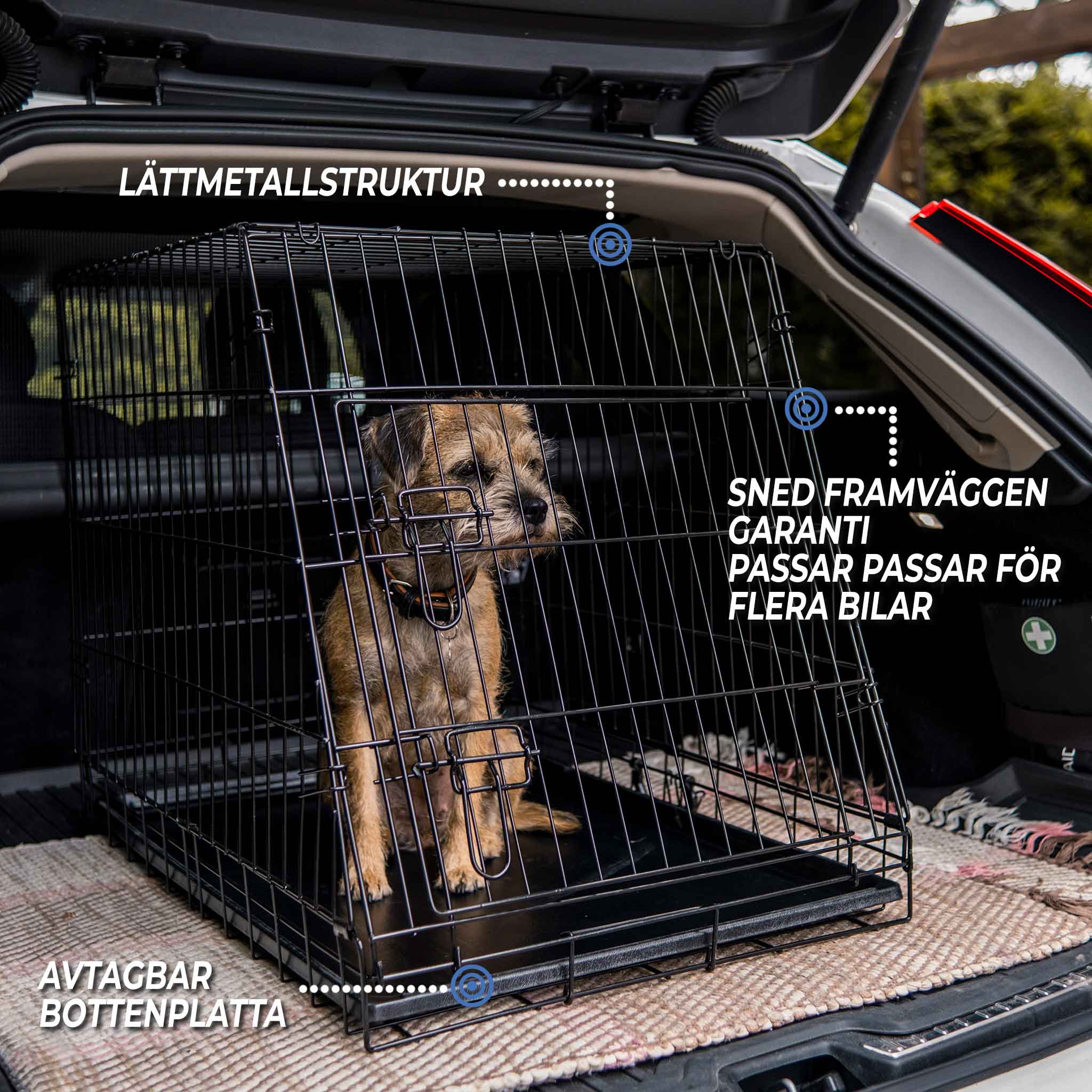 Hundbur Trekker Halvkombi L