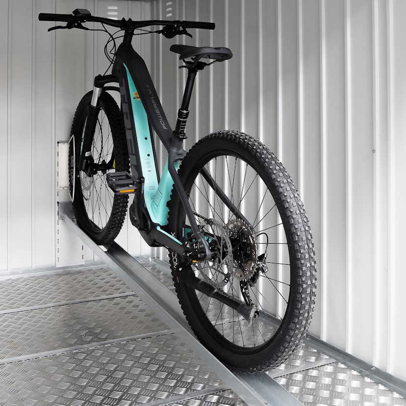 Cykelhängare Biohort MiniGarage L Silver/Metallic