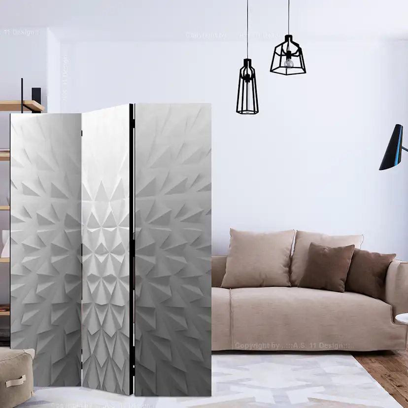 Rumsavdelare Skärmvägg Arkiio Tetrahedrons 135x172 cm