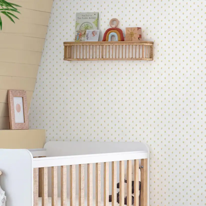 Tapet Laura Ashley Trä Violet Ochre Gul 119866