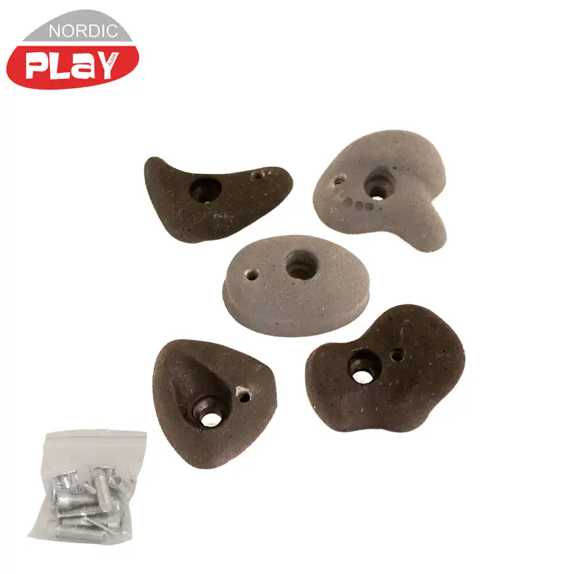Klättergrepp Nordic Play Klätterstenar 5-pack