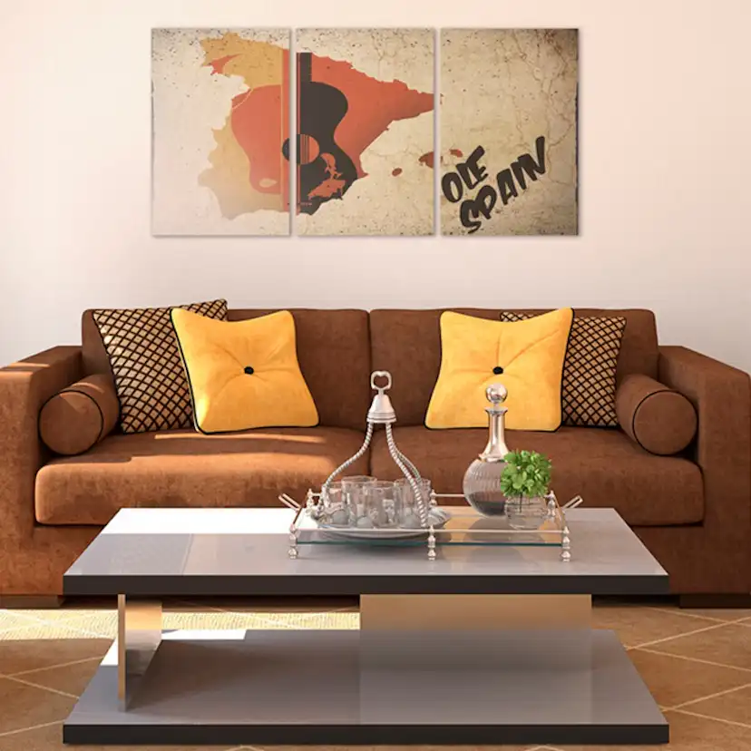 Tavla Arkiio Spanien Gitarr Och Flamenco