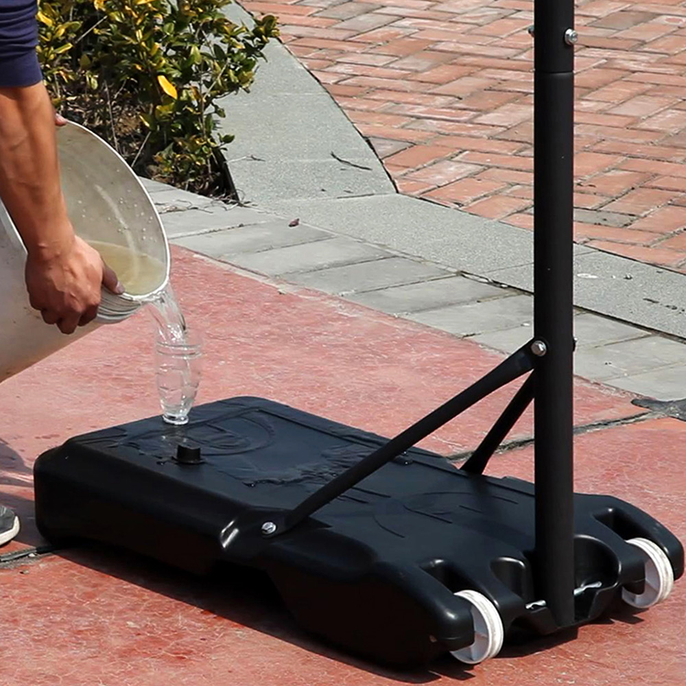 Basketställning Trekkrunner Alley-Oop med Hjul & Justerbar Basketkorg 1,55-2,10m