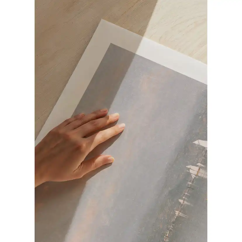 Poster Gallerix Haverstraw Bay By Sanford Robinson Gifford