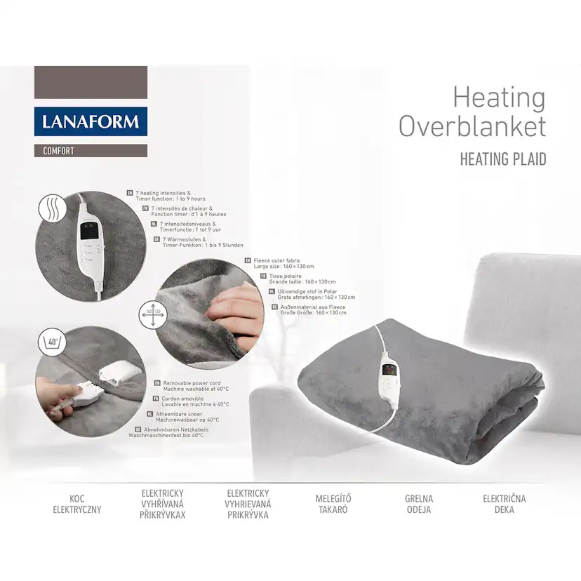 Värmefilt Lanaform Overblanket