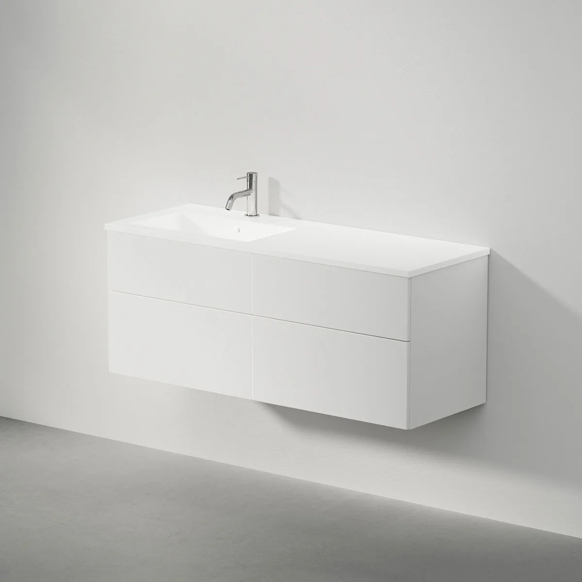Tvättställsskåp INR Viskan Solid 1200 Premium White