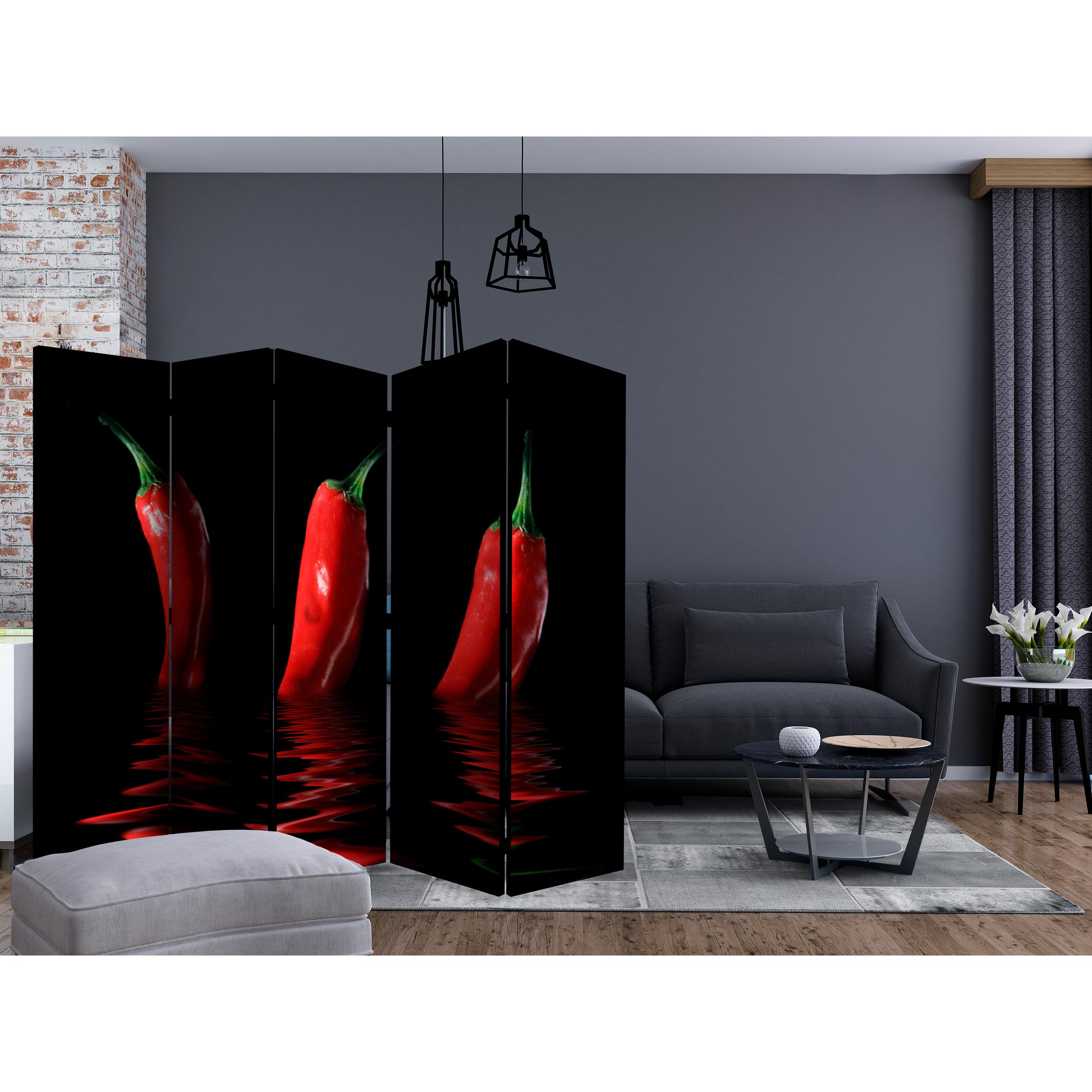 Rumsavdelare Arkiio Chili Pepper II 225x172 cm