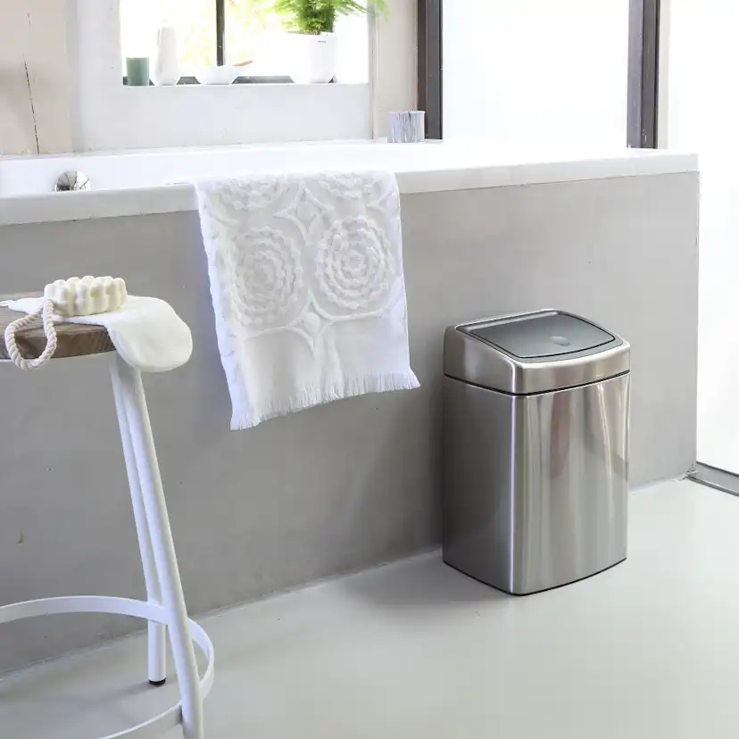 Touch Bin® 10 Ltr Matt Stål Färg: Matt Stål
