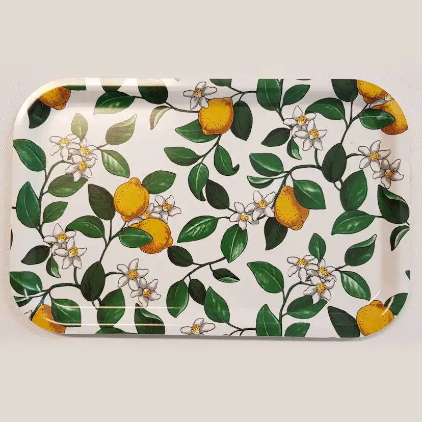 Bricka Arvidssons Textil Citronlycka