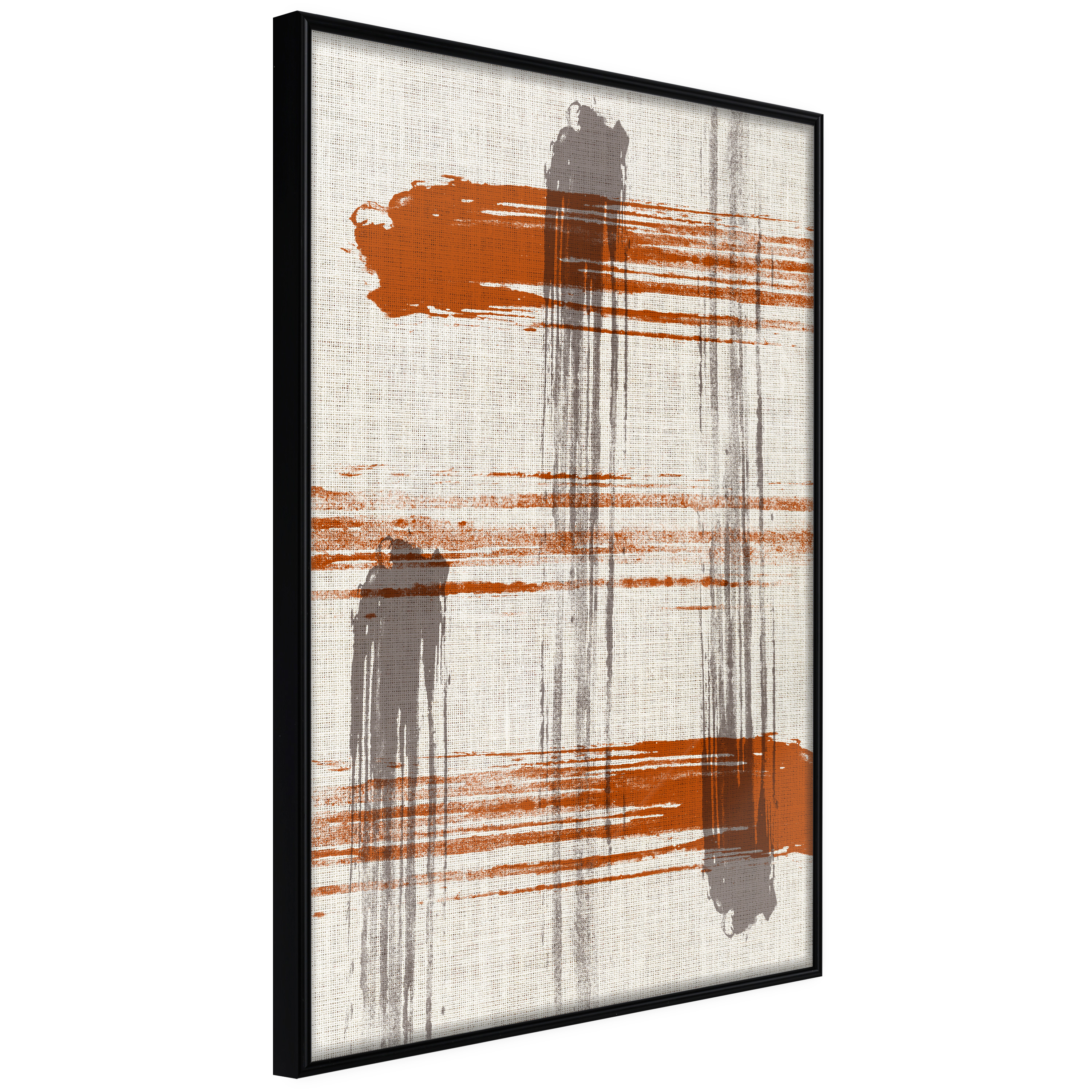 Affisch - Abstract Game [Poster] 40x60 Svart ram, 40x60 cm
