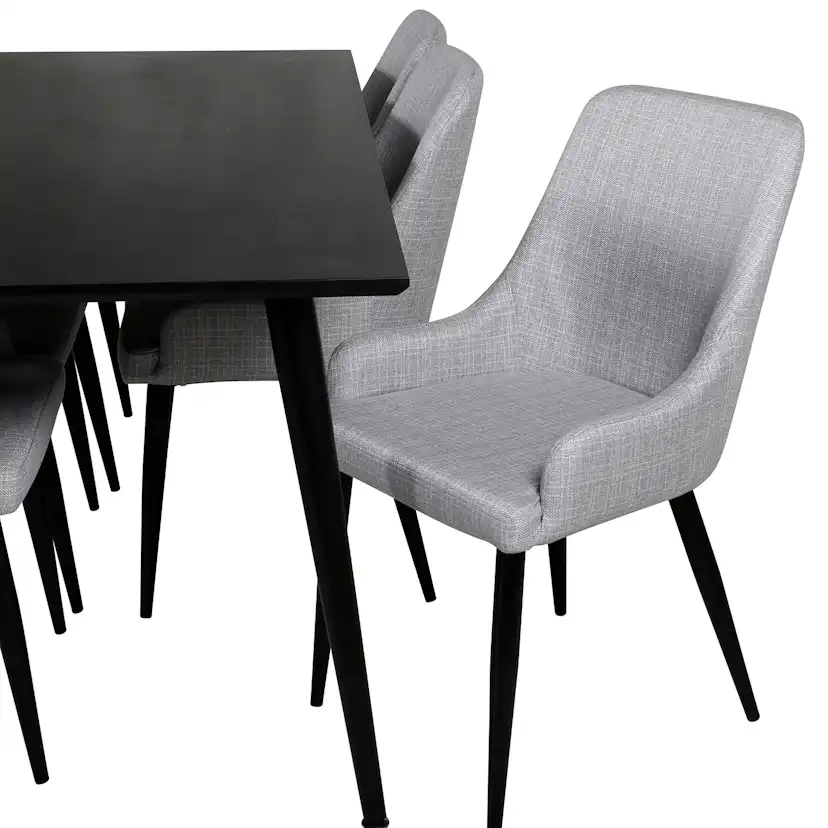 Matgrupp Venture Home Dipp med 6 Plaza stolar