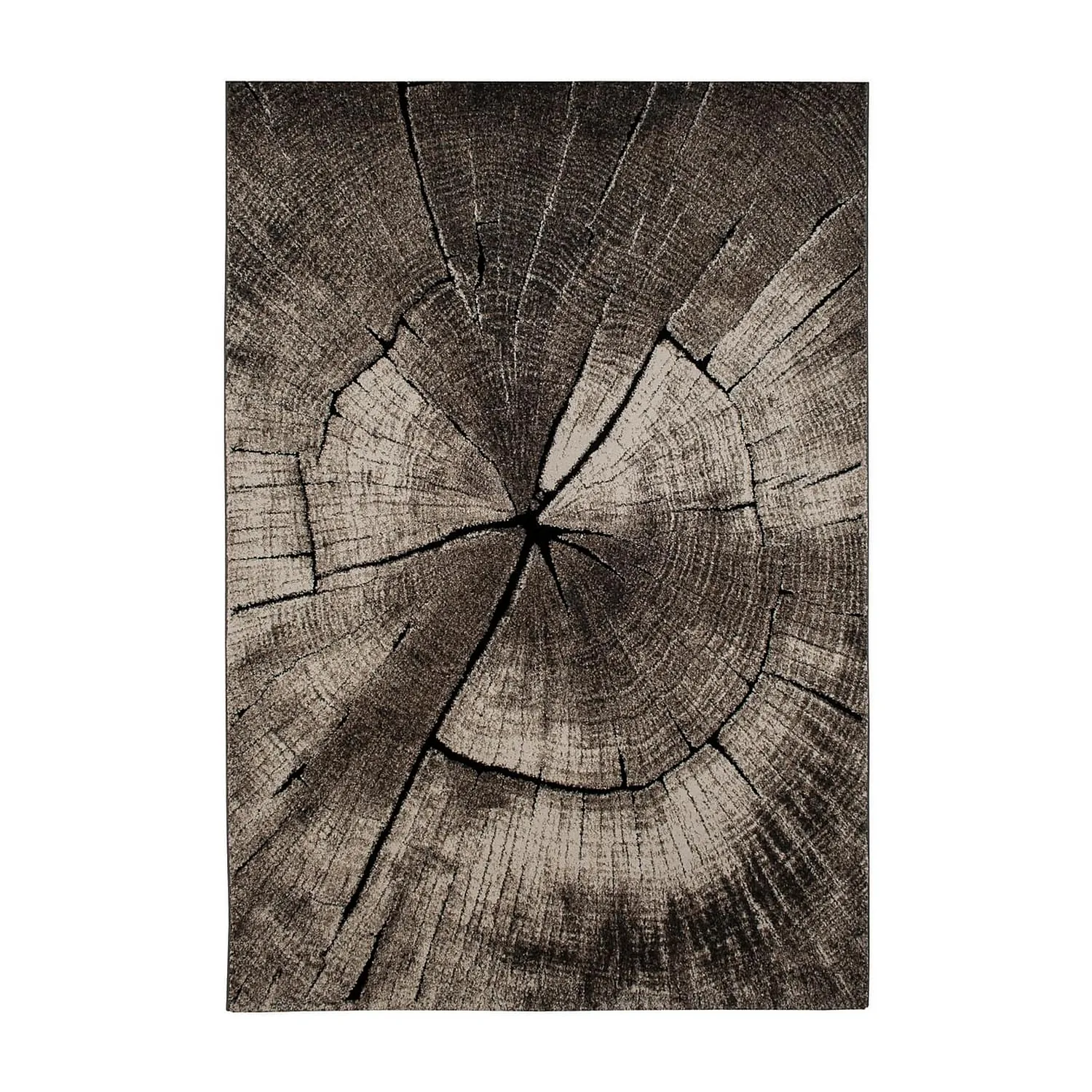 Friezematta KM Carpets Ibiza Tree Grå