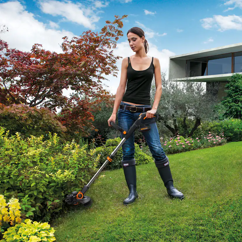 Grästrimmer Worx WG163E utan Batteri