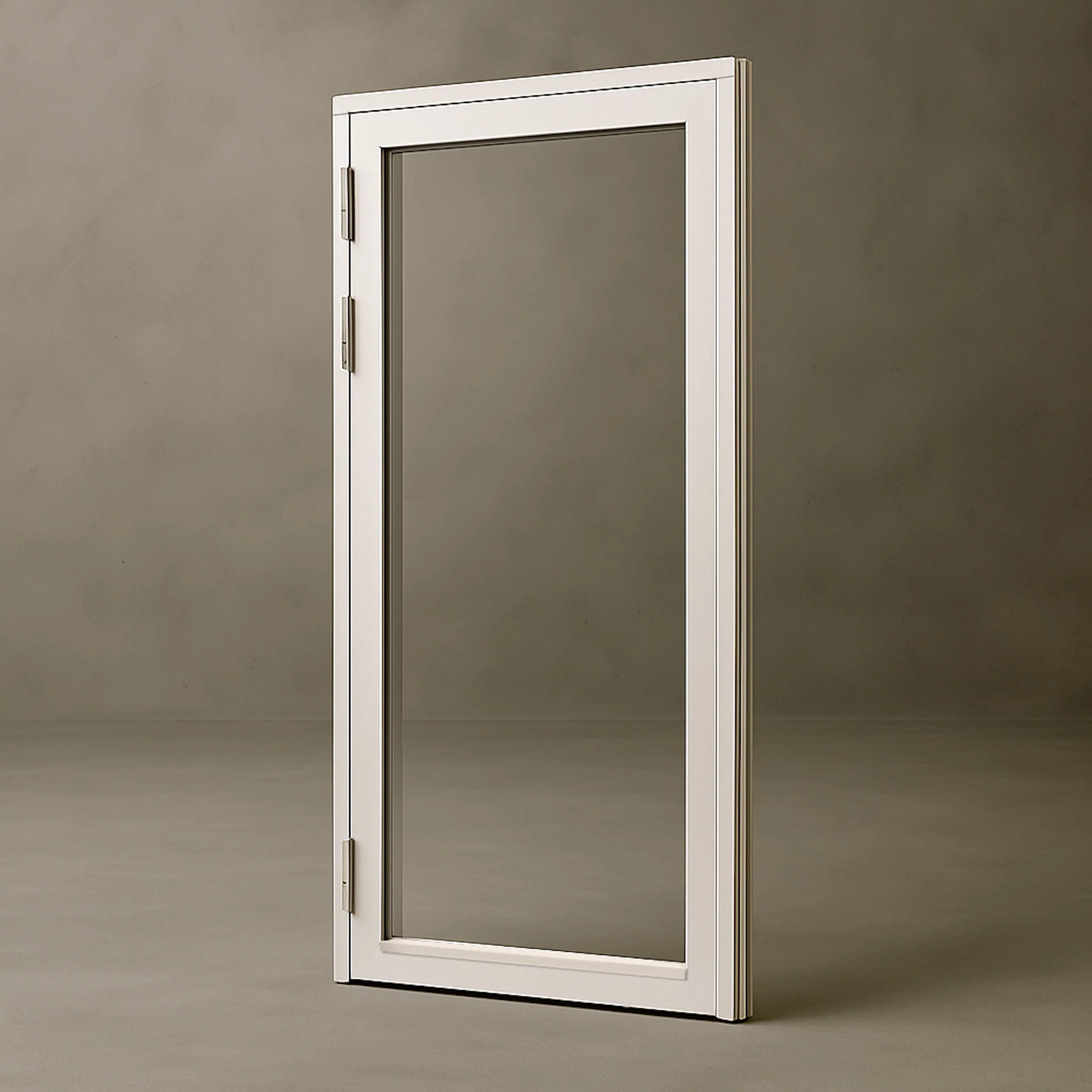 VHDE Altandör Helglasad 10x21 Vit dropplist Bredd: 100 cm, Höjd: 210 cm