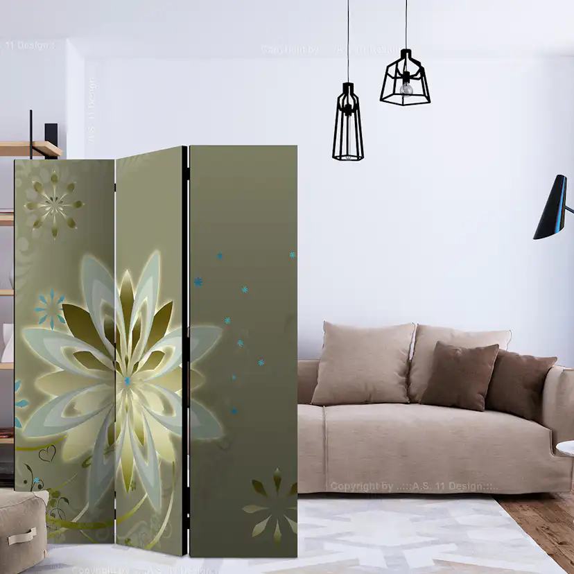 Rumsavdelare Skärmvägg Arkiio Nature's Genesis 135x172 cm
