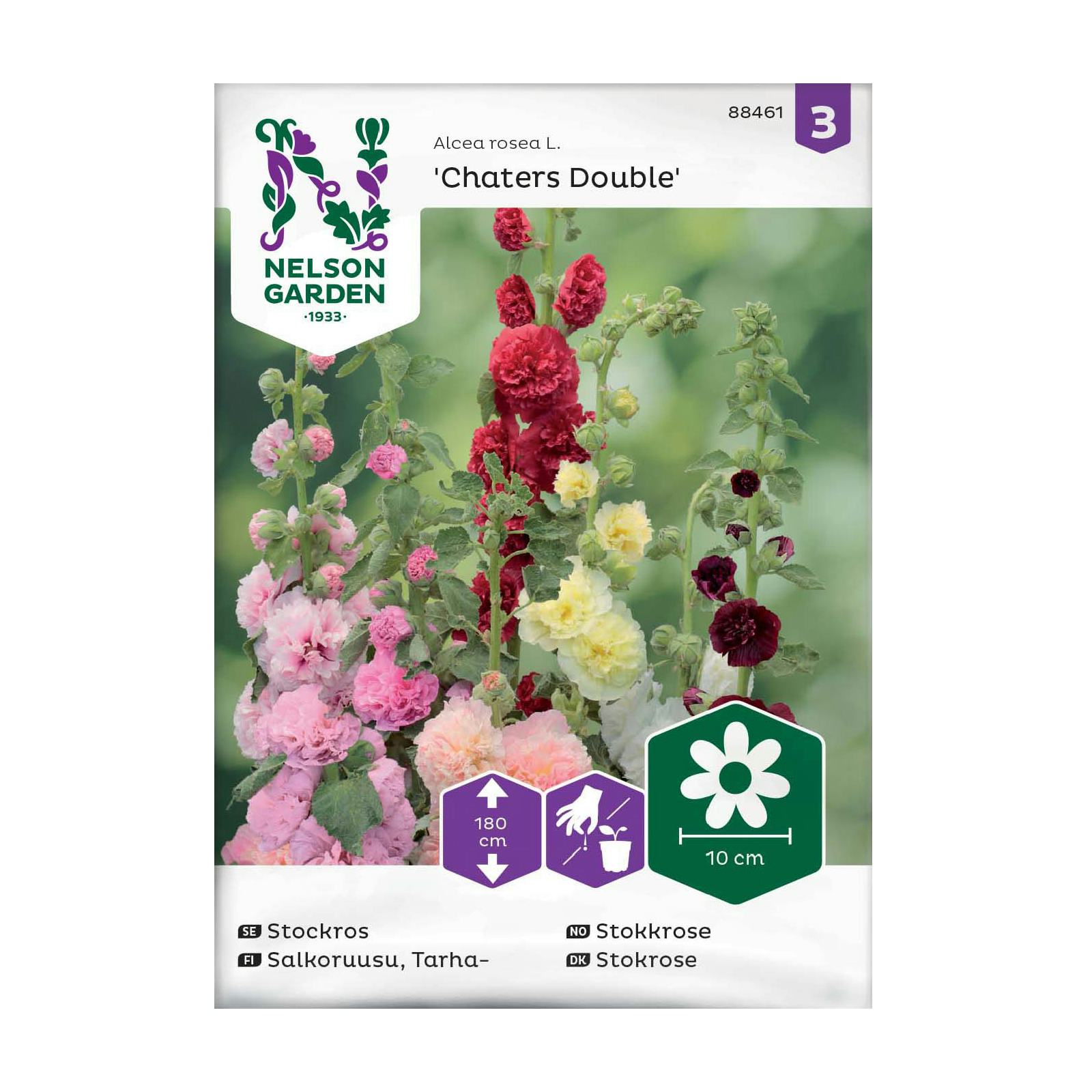 Frö Dubbel Stockros Nelson Garden Charters