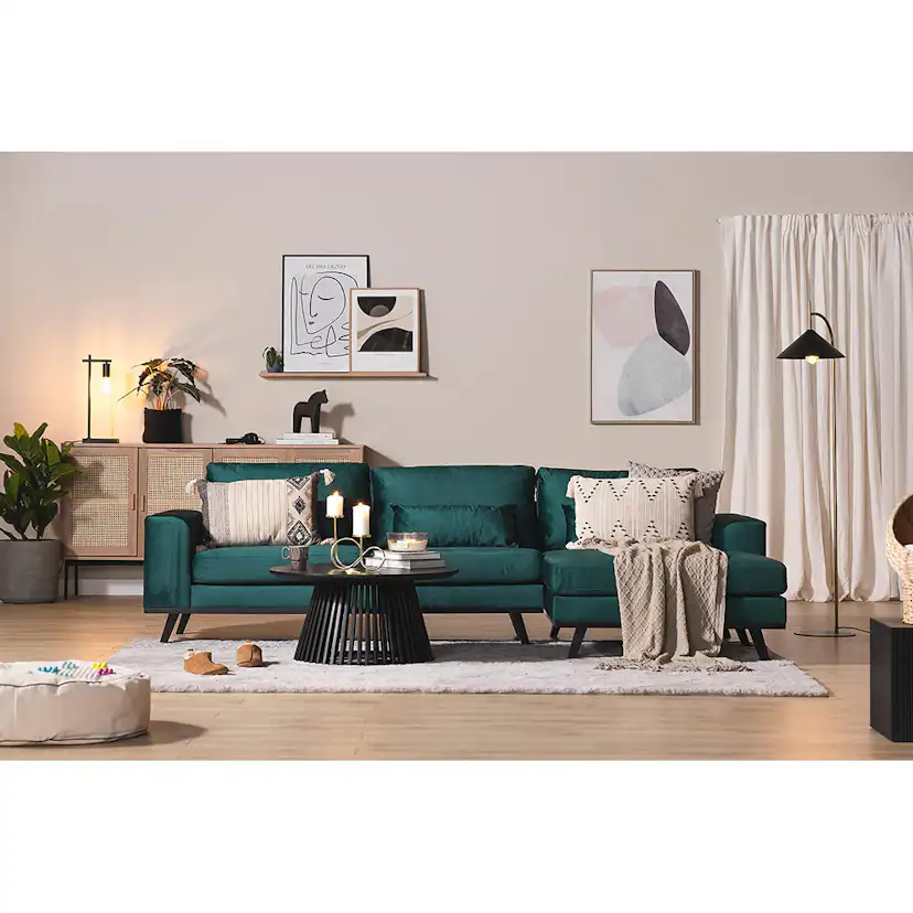 Divansoffa Scandinavian Choice Copenhagen Sammet