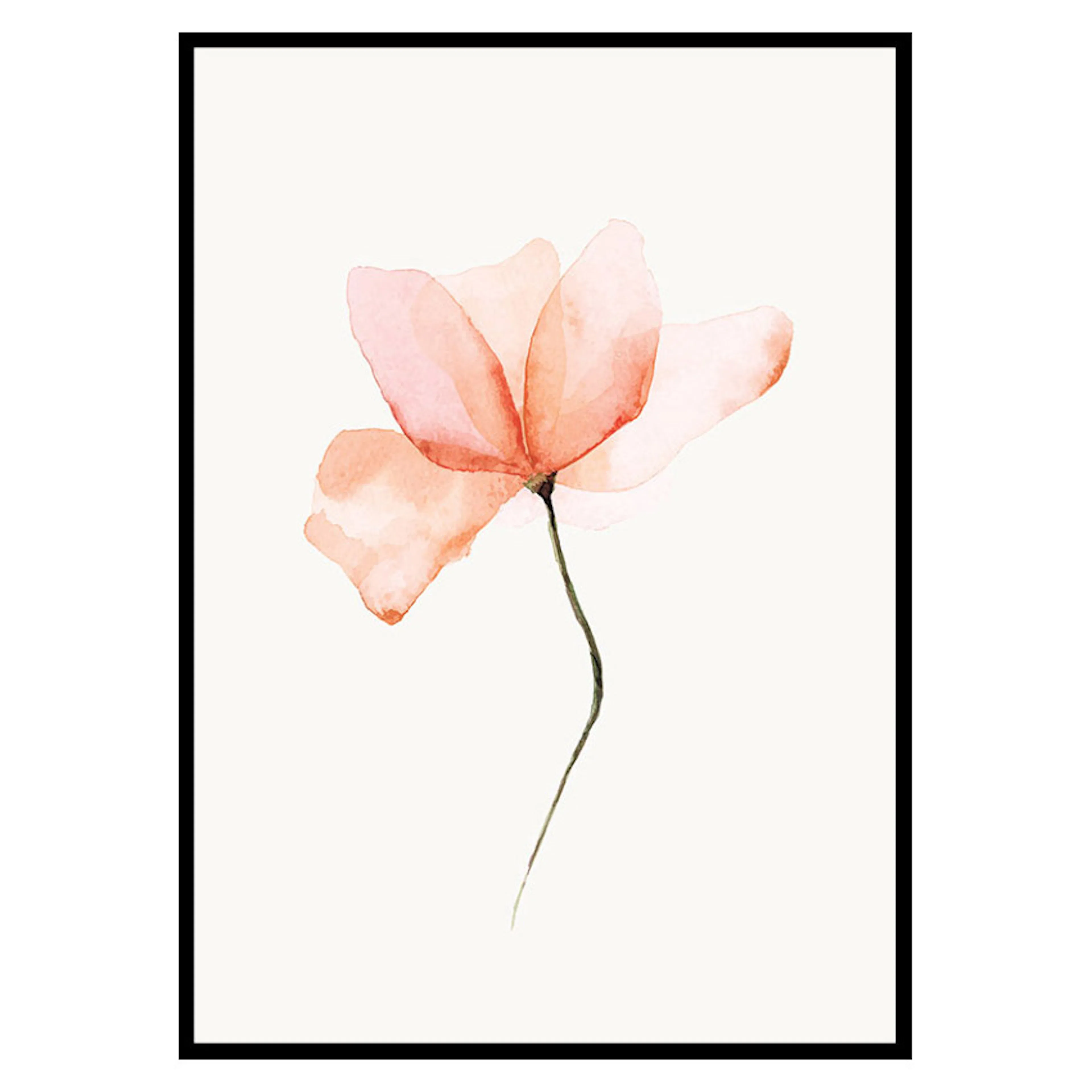 Poster Gallerix Watercolor Flower