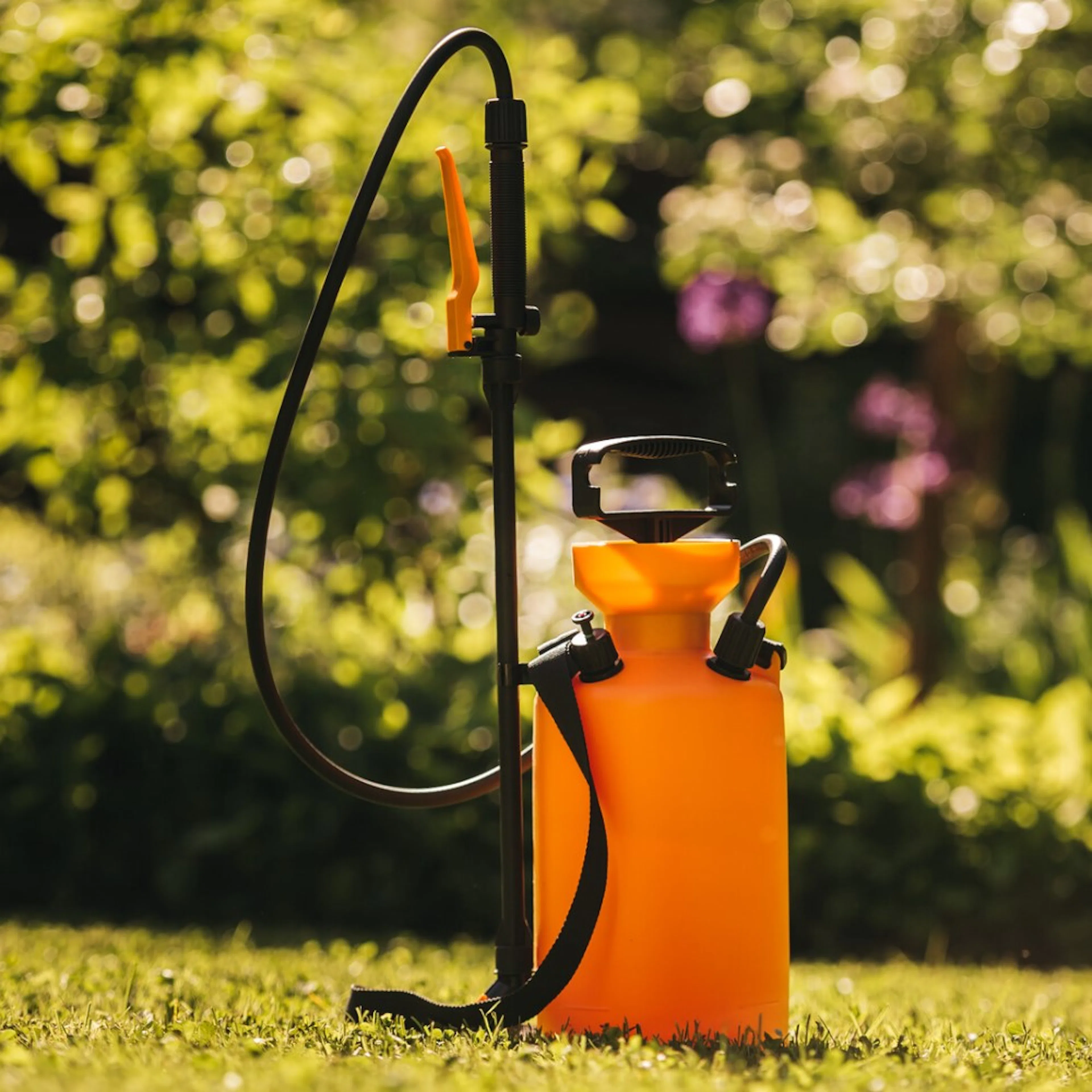 Tryckspruta Fiskars med Bärrem 5L