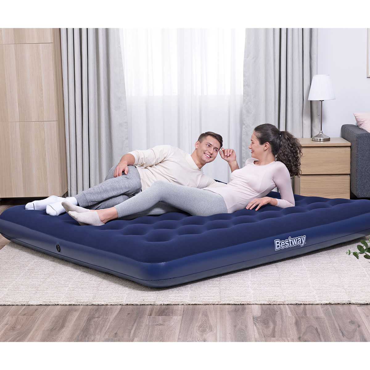 Uppblåsbar Madrass Bestway Air Mattres King