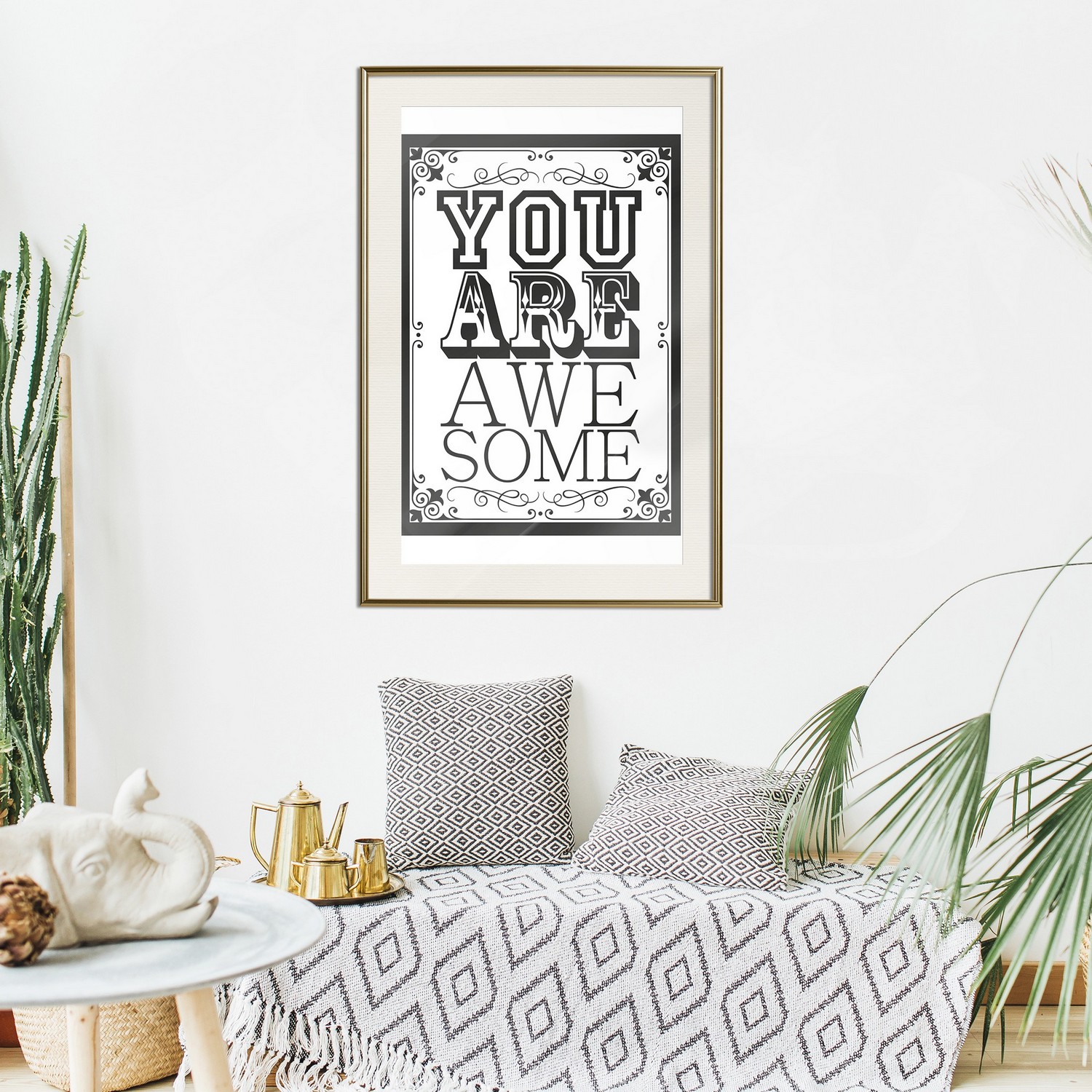 Poster Artgeist Affisch You Are Awesome