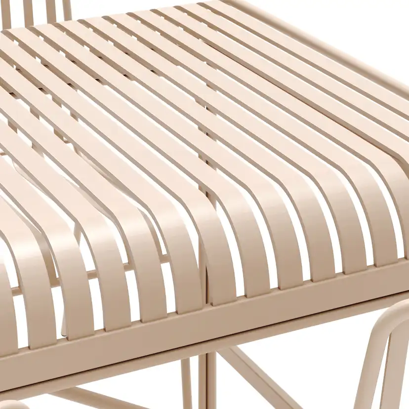 Matgrupp Comfort Garden Jarva Stor Matgrupp Utomhus 200 cm med 6 stolar i metall