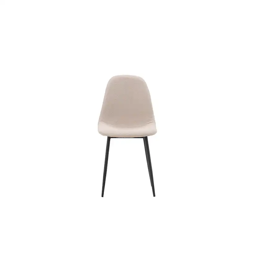 Matstol Venture Home Polar Boucle Beige Stol i Stål 2 st