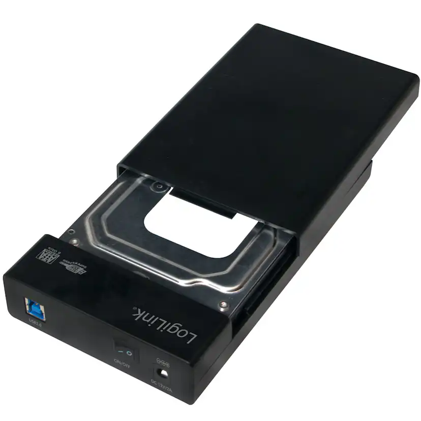 Hårdiskkabinett LogiLink 3,5 tum USB 3.0
