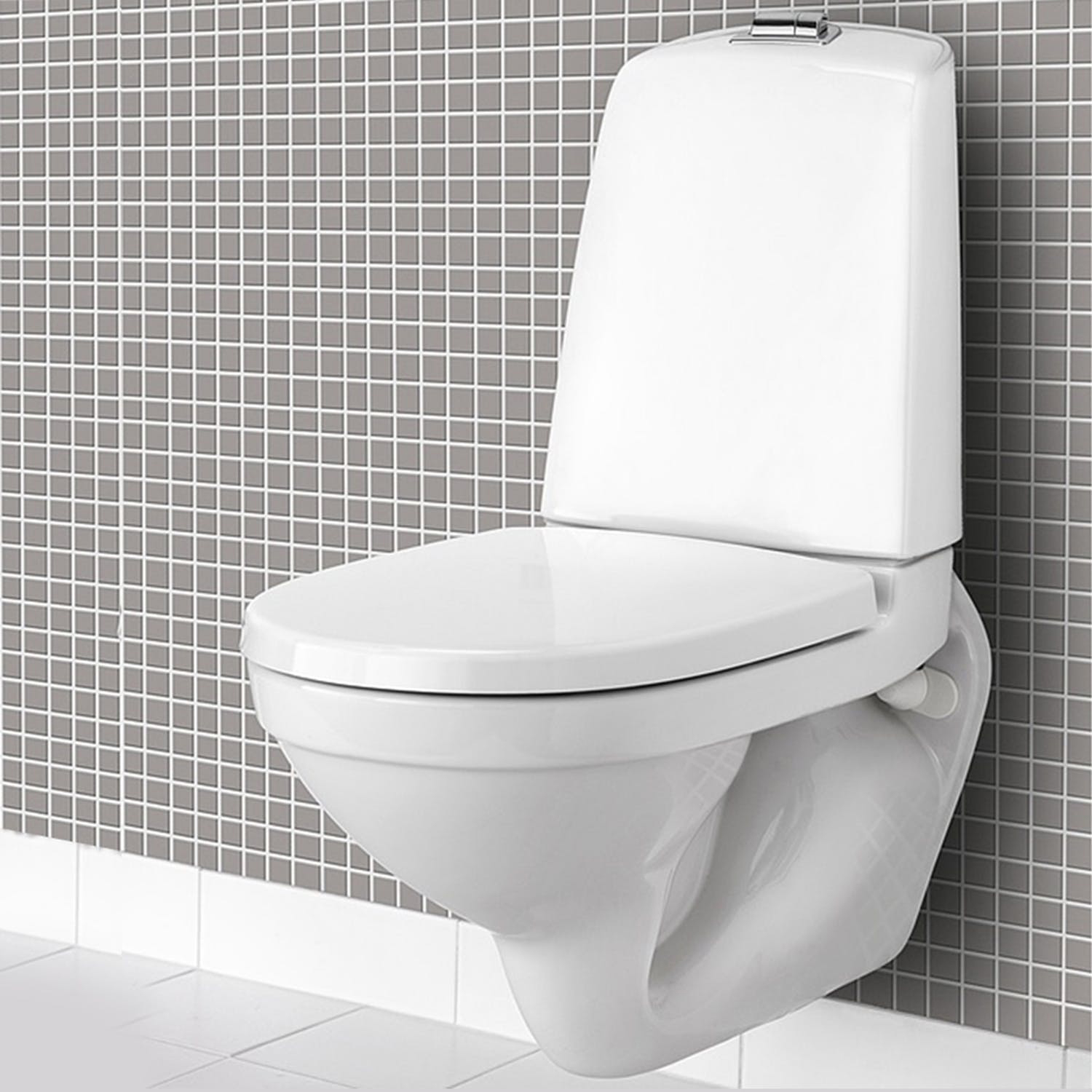 Vägghängd Toalettstol Gustavsberg Nautic 1522 Hygienic Flush
