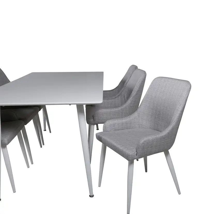 Matgrupp Venture Home Polar med 6 Plaza stolar
