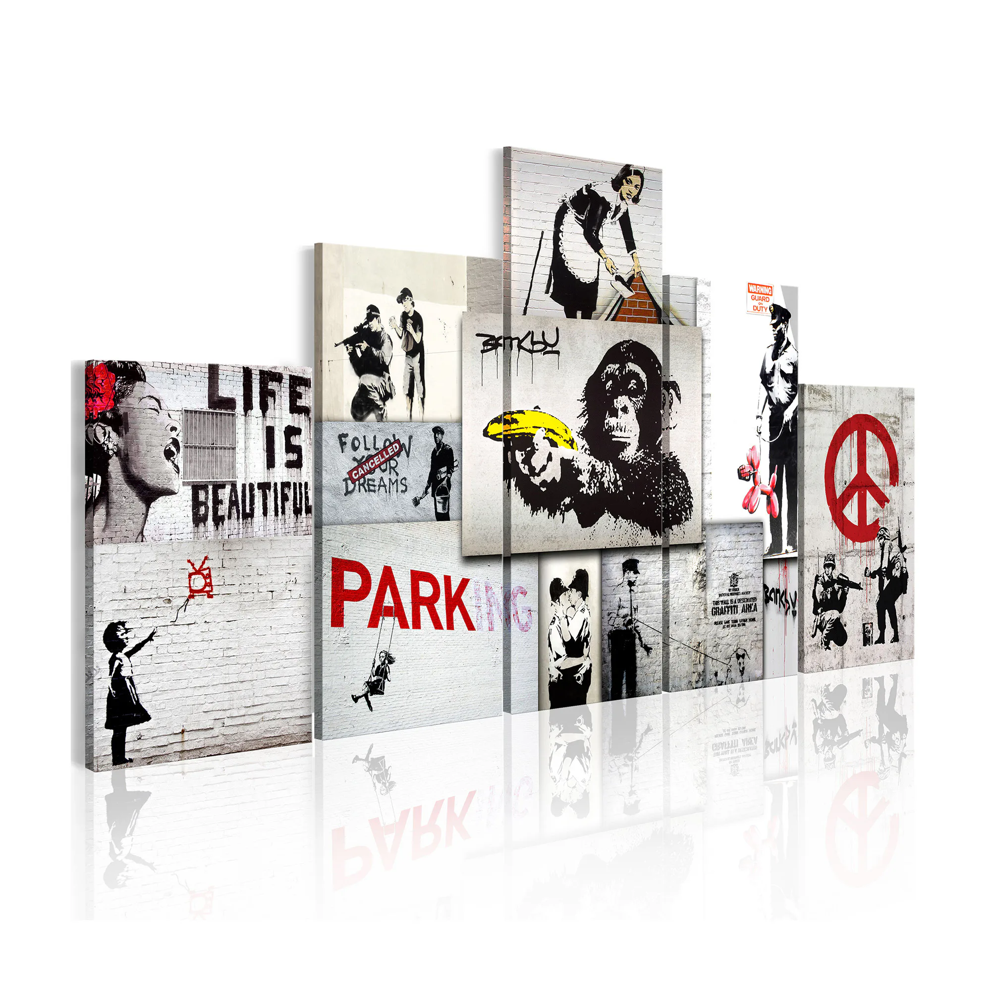 Tavla Arkiio Street Crimes Banksy Art