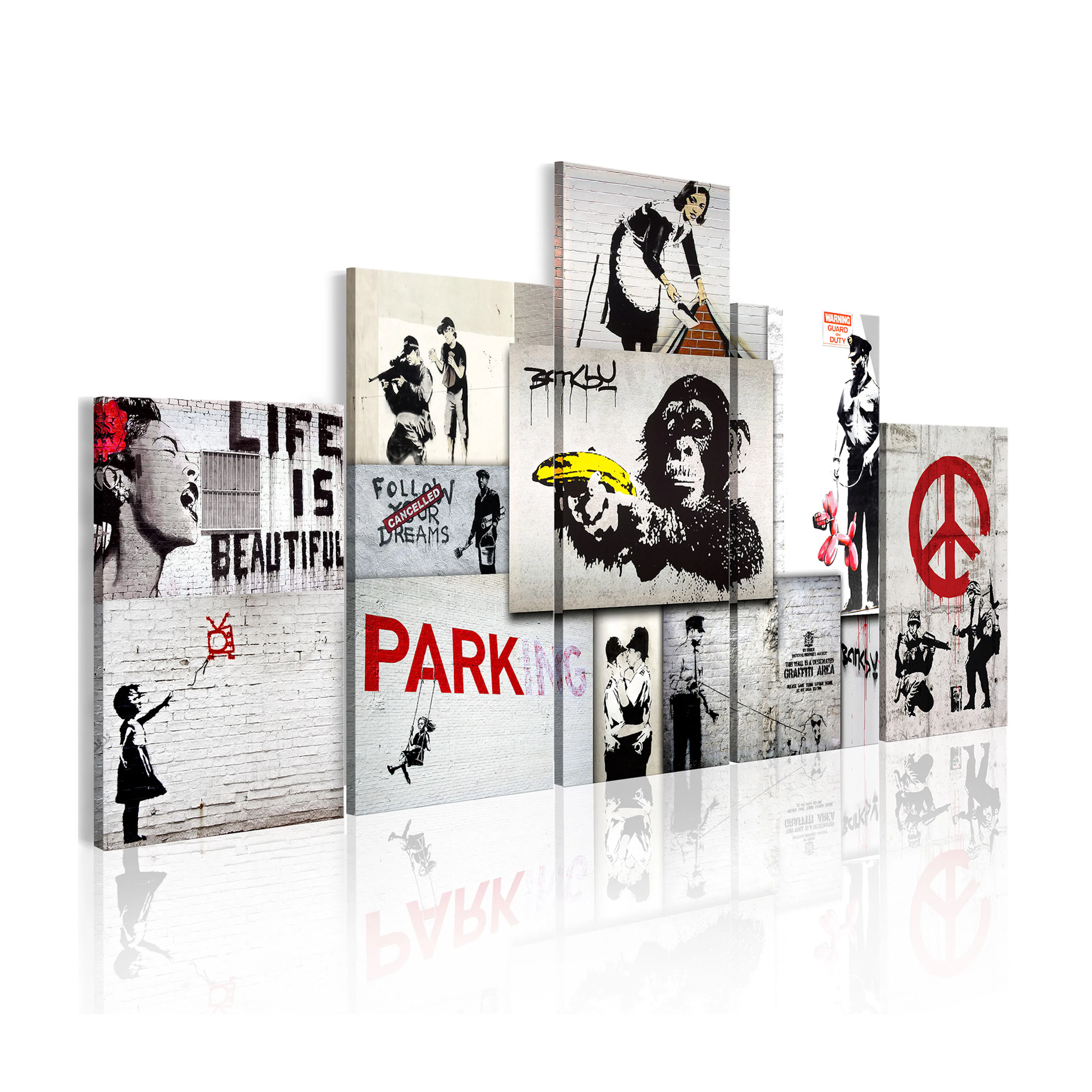 Tavla Arkiio Street Crimes Banksy Art