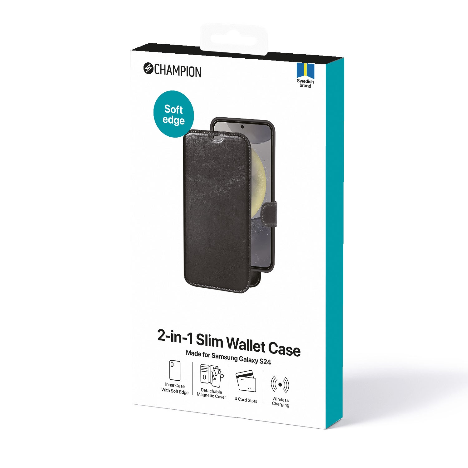 Mobilskal Champion 2-in-1 Slim Wallet S24