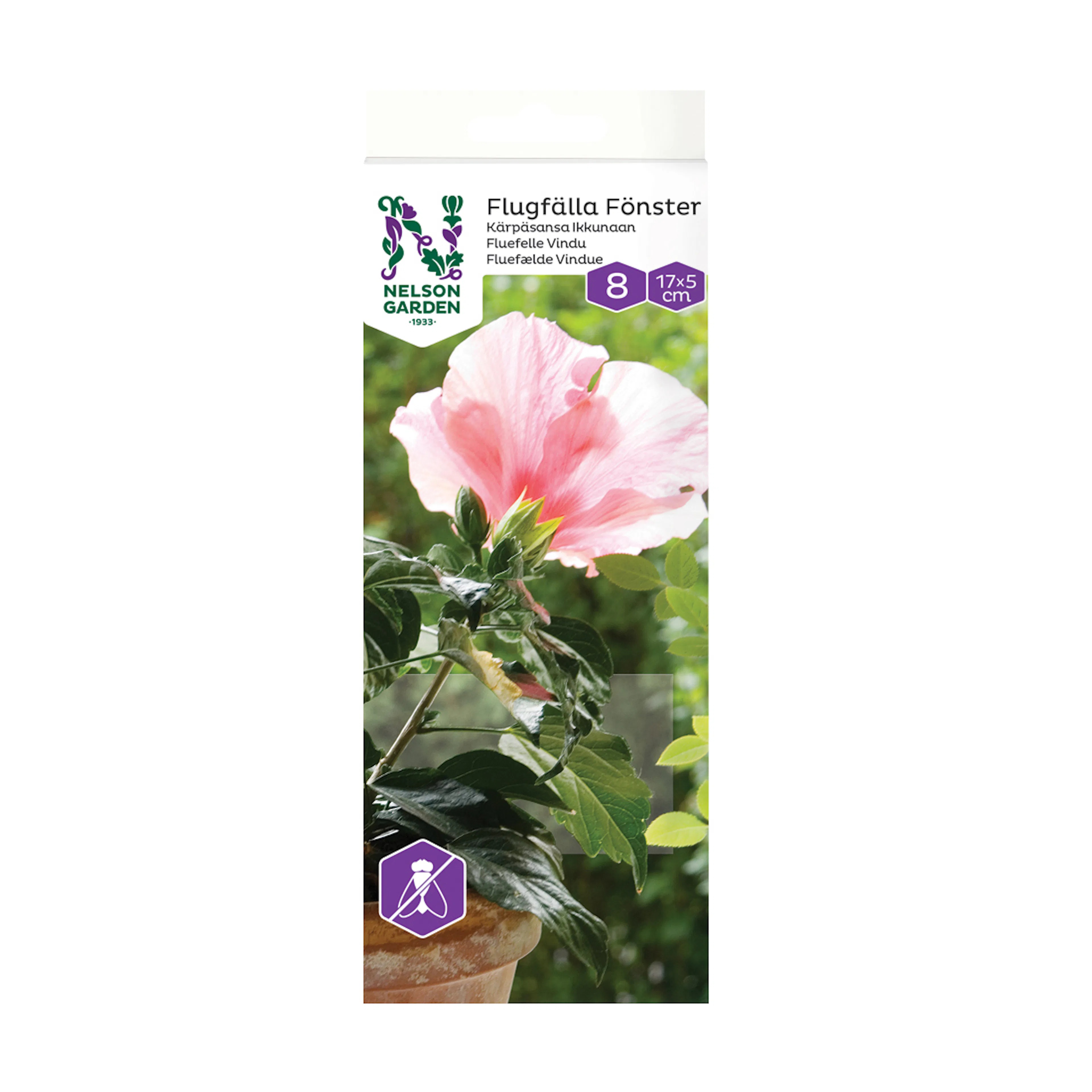 Flugfälla Nelson Garden för Fönster
