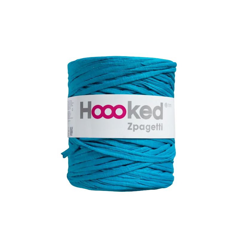 Zpagetti T-shirtgarn Turkos 700 g - Återvunnet Material