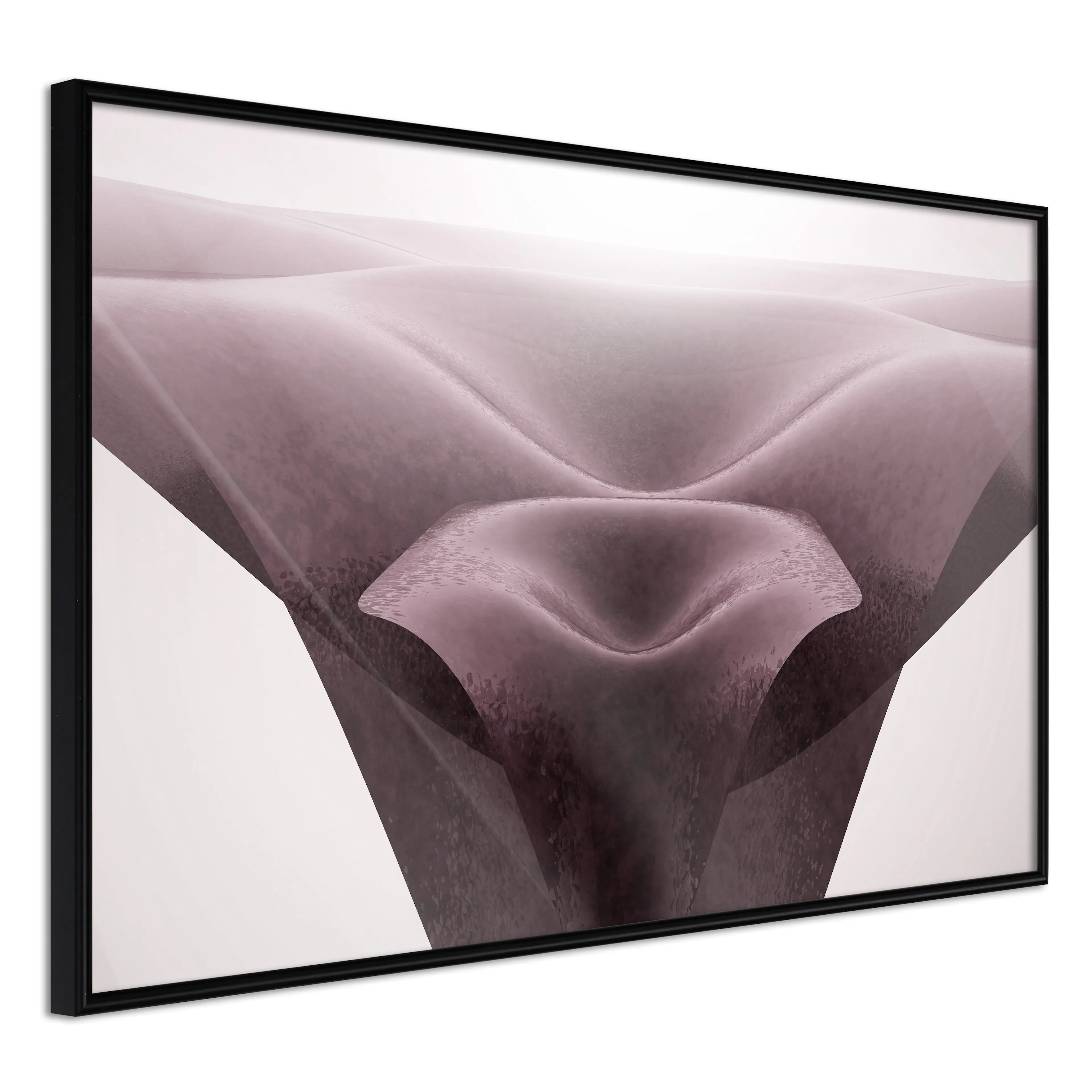 Affisch - Abstract Desert [Poster] 60x40 Svart ram, 60x40 cm