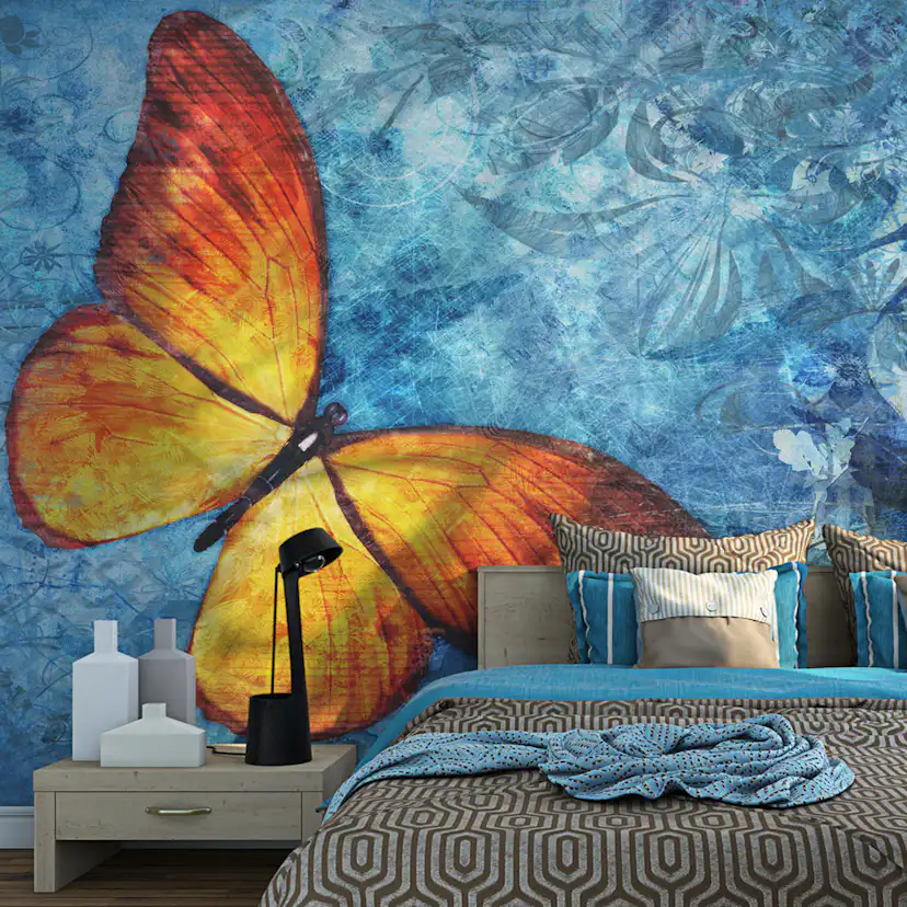 Fototapet Arkiio Fiery Butterfly