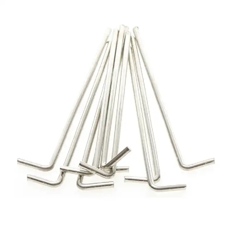 Tältpinnar Briv Metall 8-pack