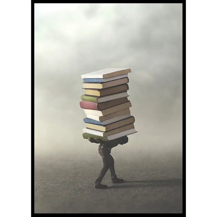 Poster Gallerix Weight On Shoulders