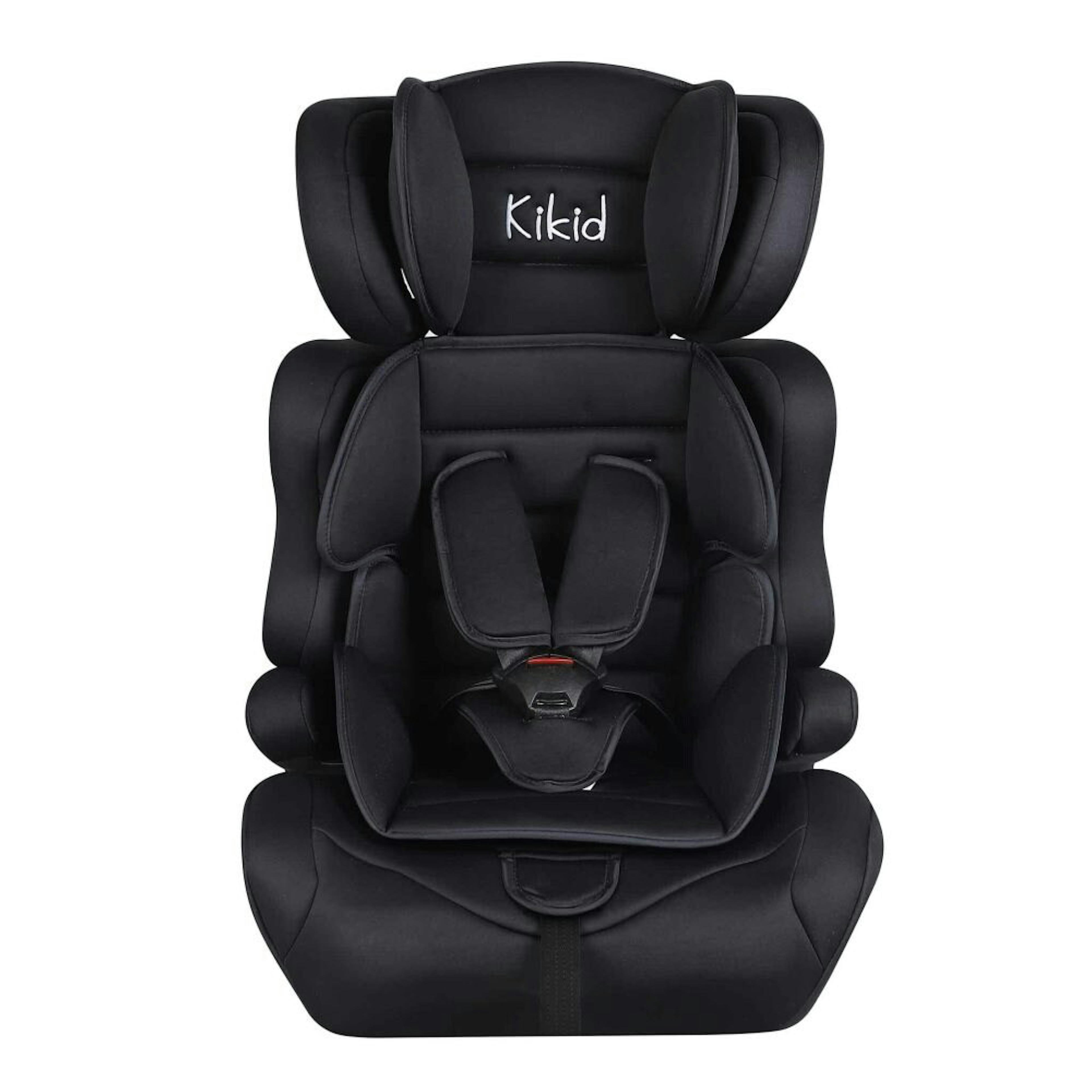 Bilbarnstol Kikid Basic 9-36 kg Black Edition