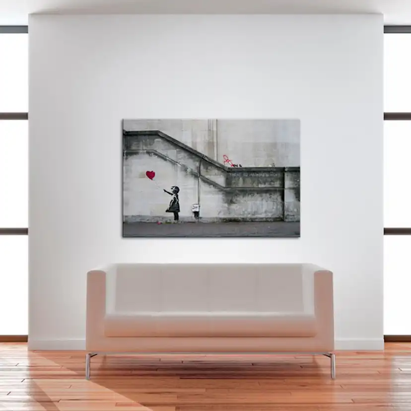 Tavla Arkiio There Is Always Hope Banksy 60x40