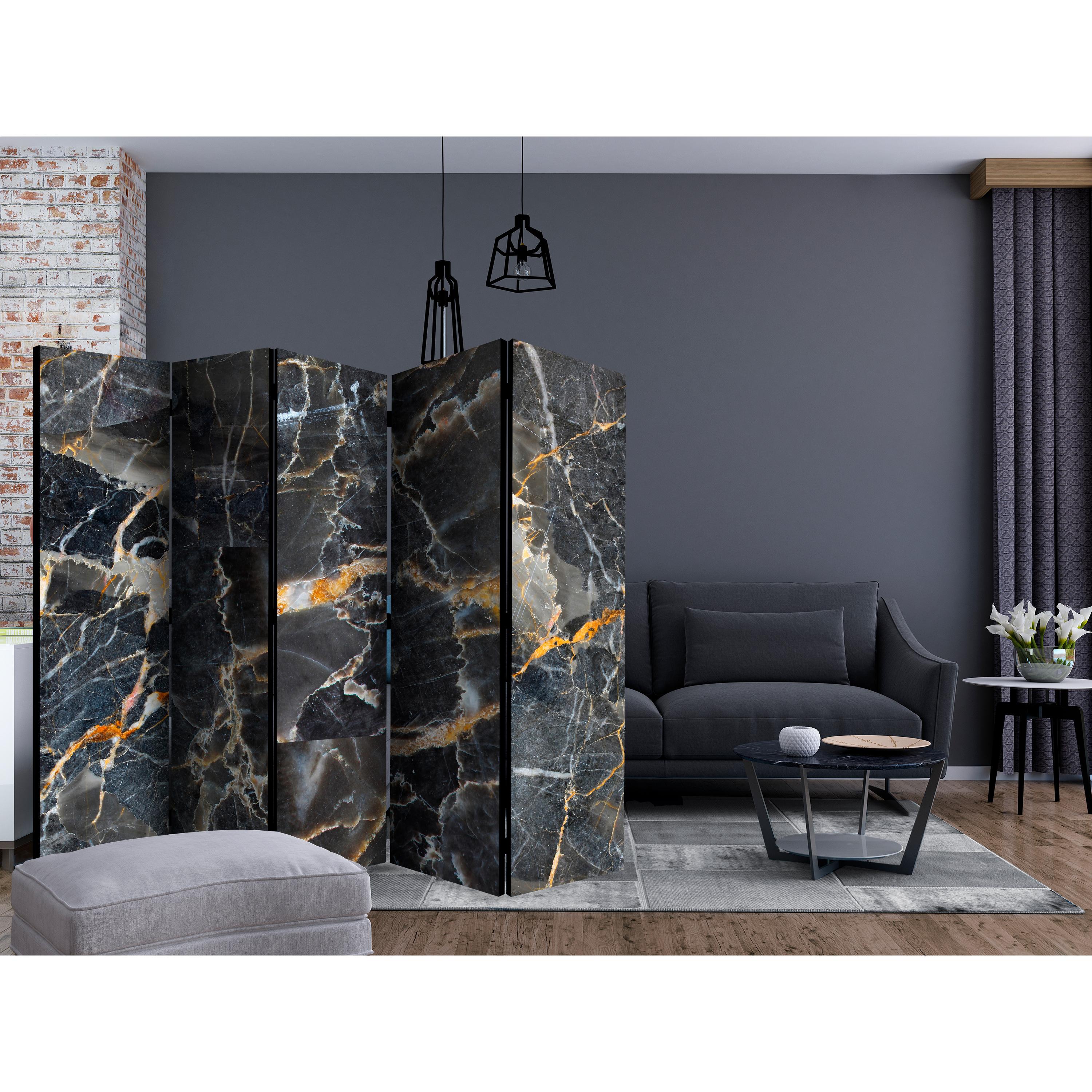 Rumsavdelare Arkiio Black Marble II 225x172 cm