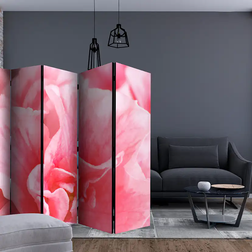 Rumsavdelare Skärmvägg Arkiio Pink Azalea Flowers II 225x172 cm