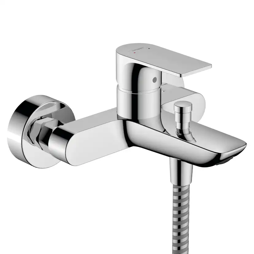 Rebris E 1-grepps kar-/duschblandare Krom