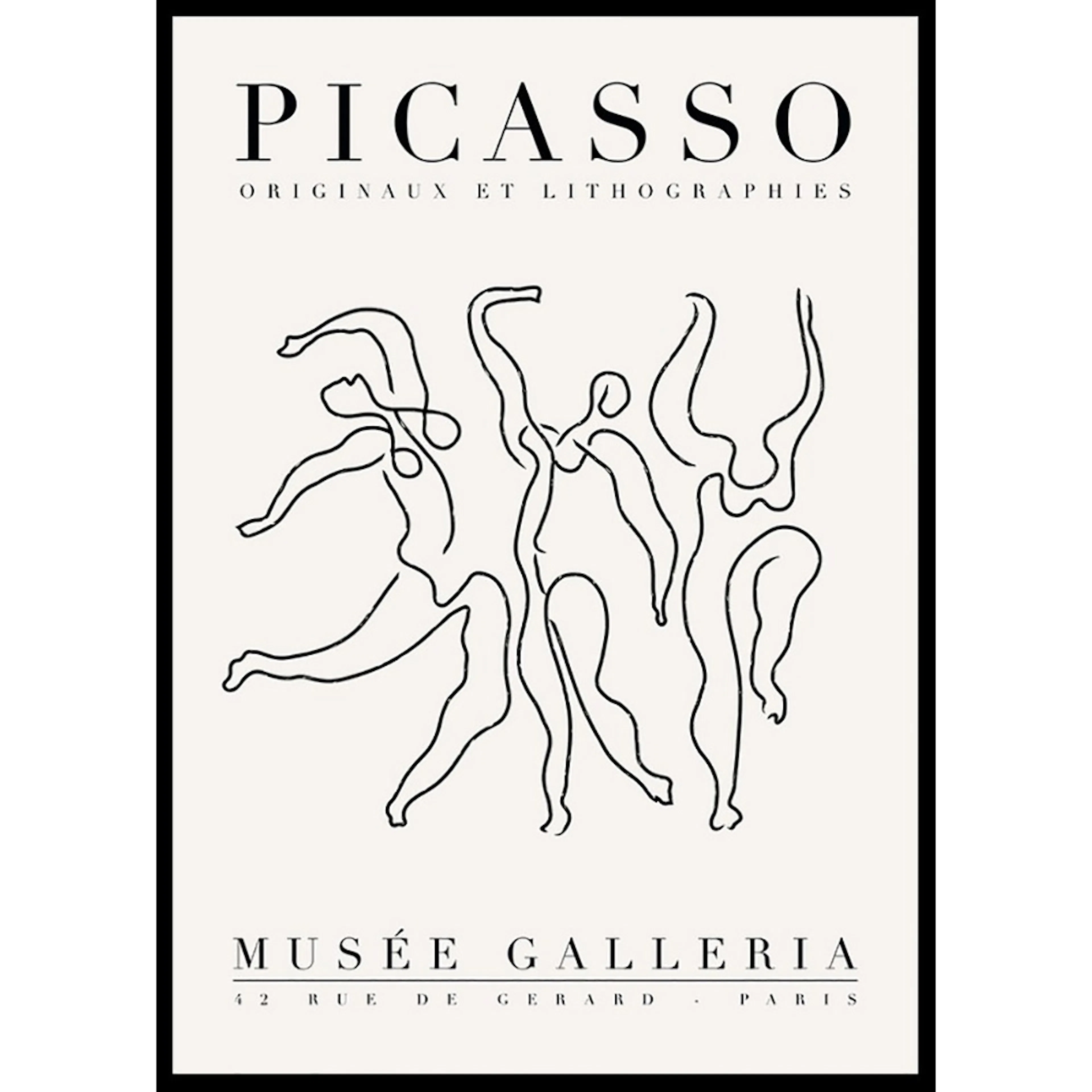 Poster Gallerix Picssso Lithographie No7