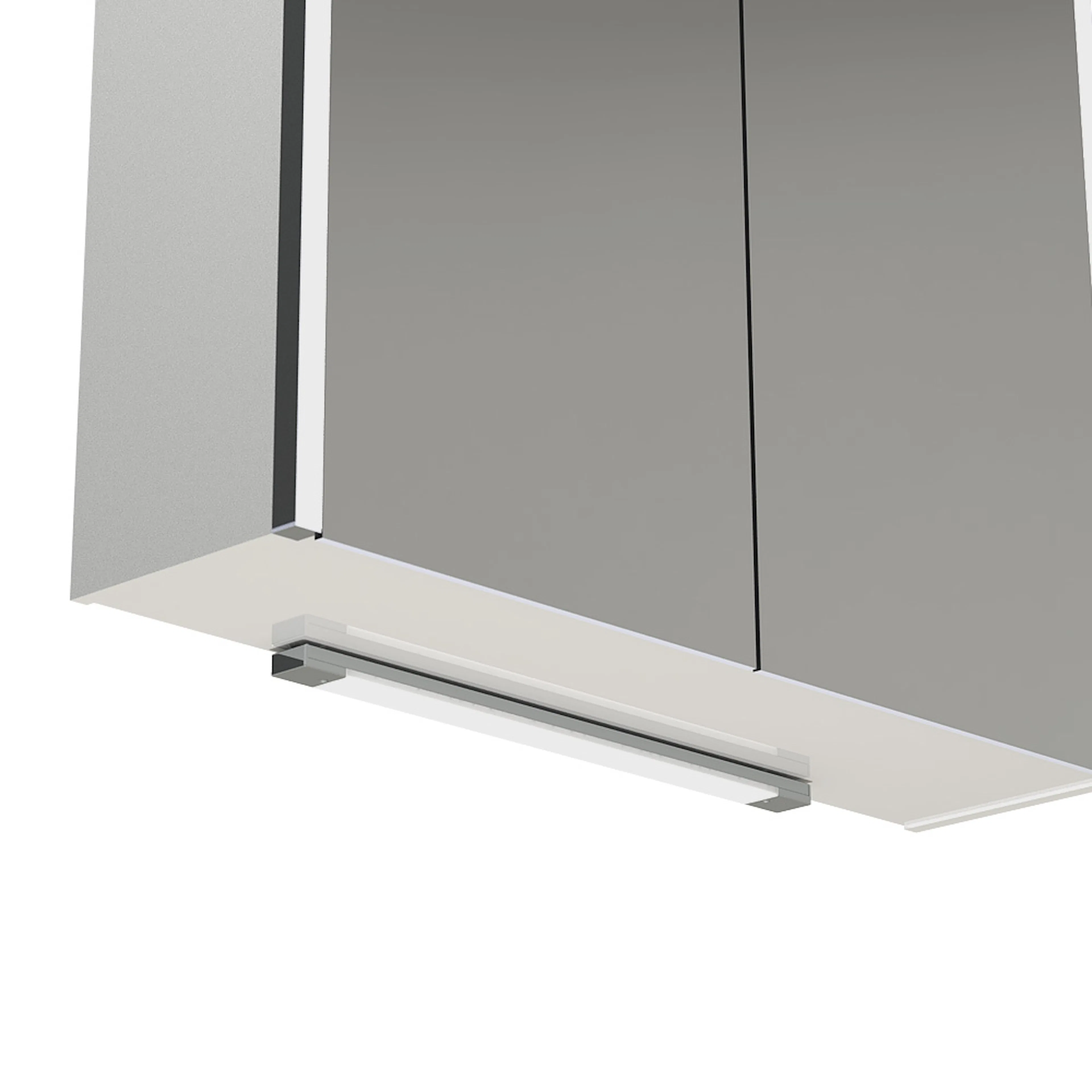 Badrumslampa Miller Badrum Linear LED Underbelysning Krom