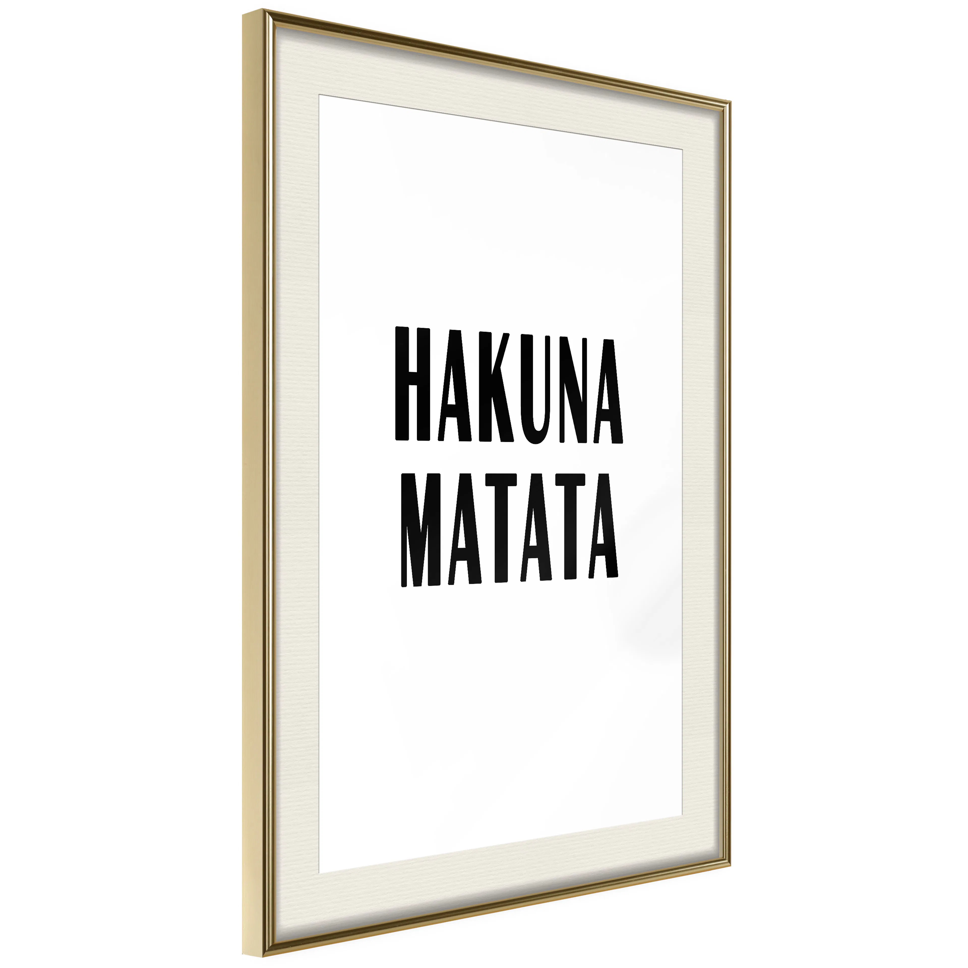 Poster Artgeist Affisch Hakuna Matata